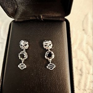 Harley Davidson earrings